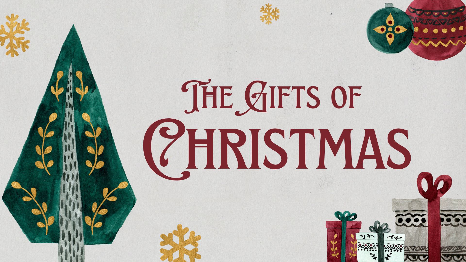 The Gifts of Christmas: Myrrh