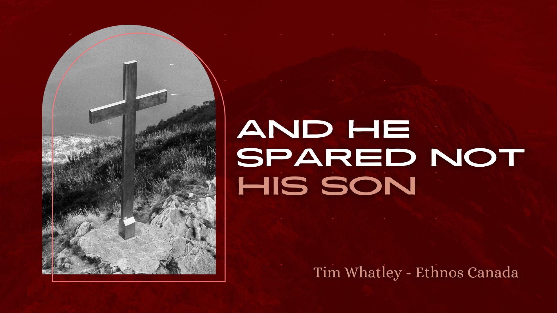 And He Spared Not His Son